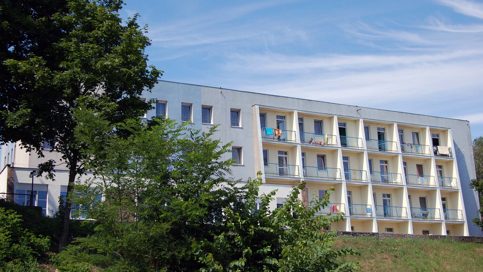 реабилитационный центр гостиница номера ночлеги проживание реабилитация в Польше Балтийское море Крыница Морска